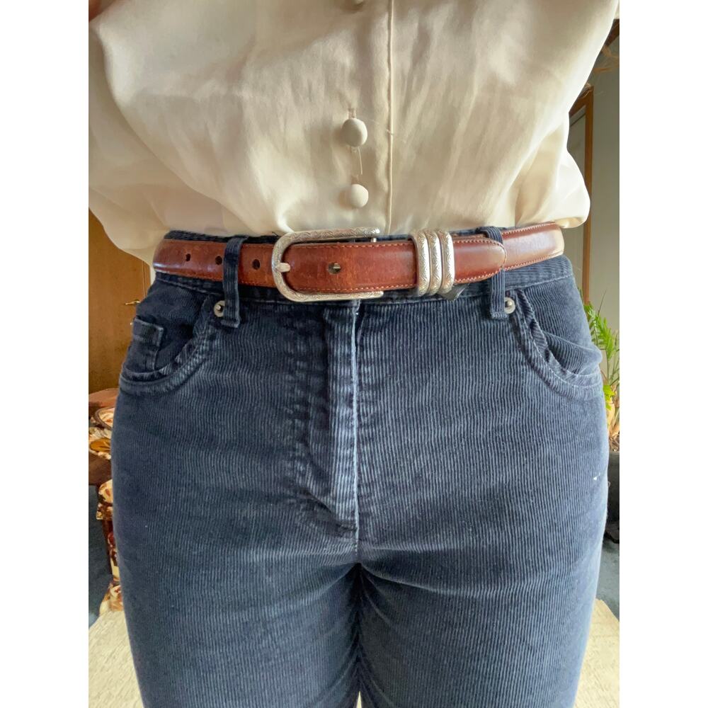 Vintage Talbots Petites Navy Corduroy Pants - Picture 4 of 5